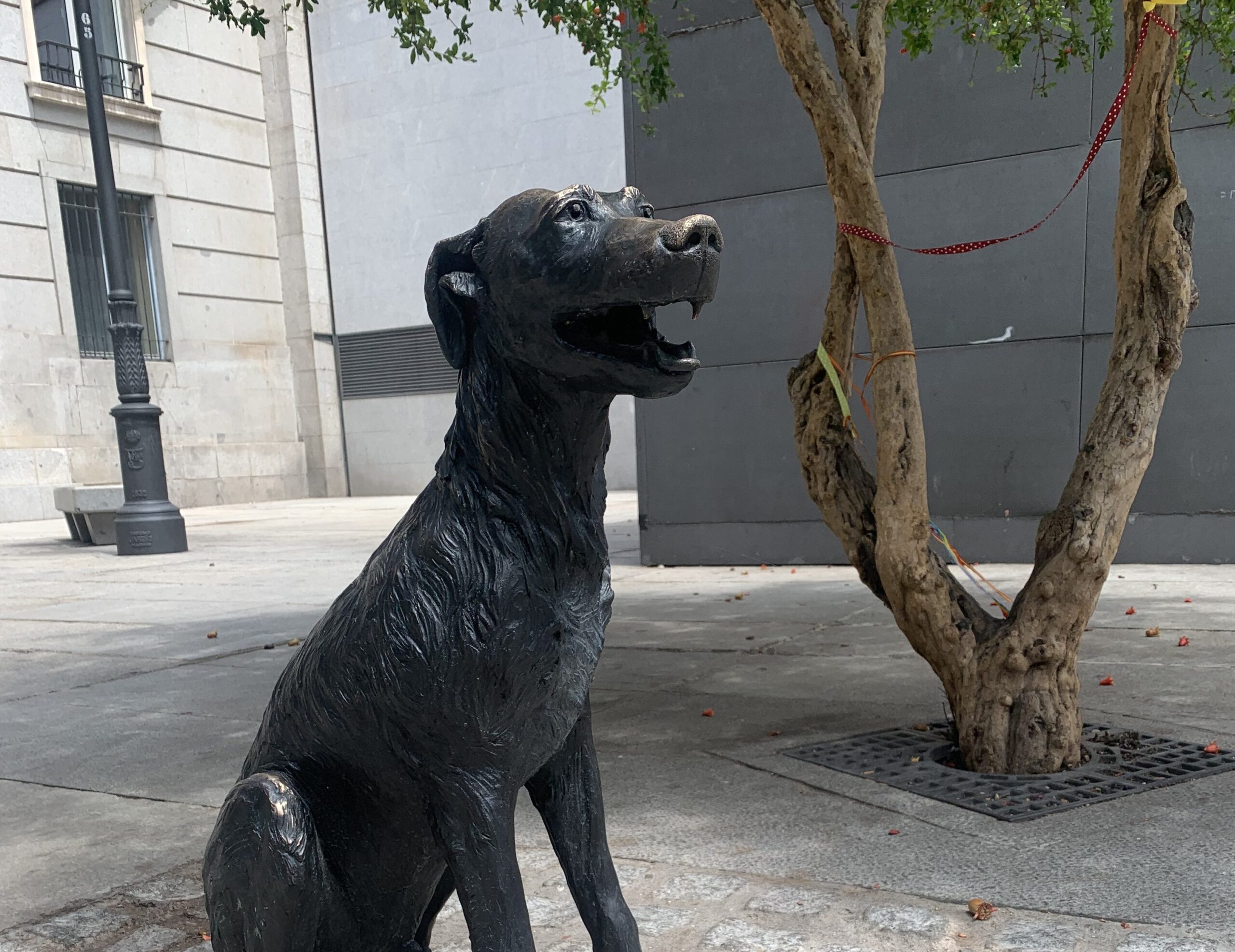 Estatua del perro Paco